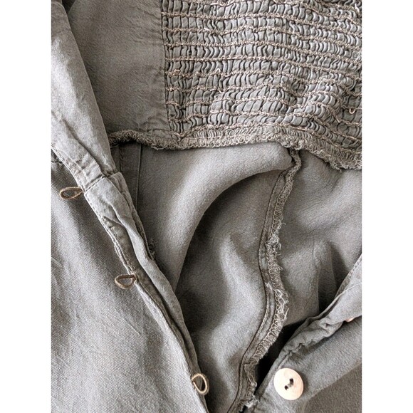 Zara Boho Indie Chic Nature Fairy Cottage Minimalist Granola Neutral Dress - Picture 8 of 15